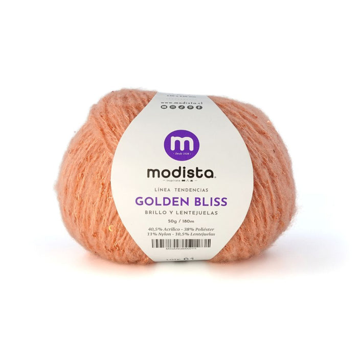 Hilado Golden Bliss Modista 50g (180m) – Brillo y Lentejuelas - [product type] - [product vendor] - Modista