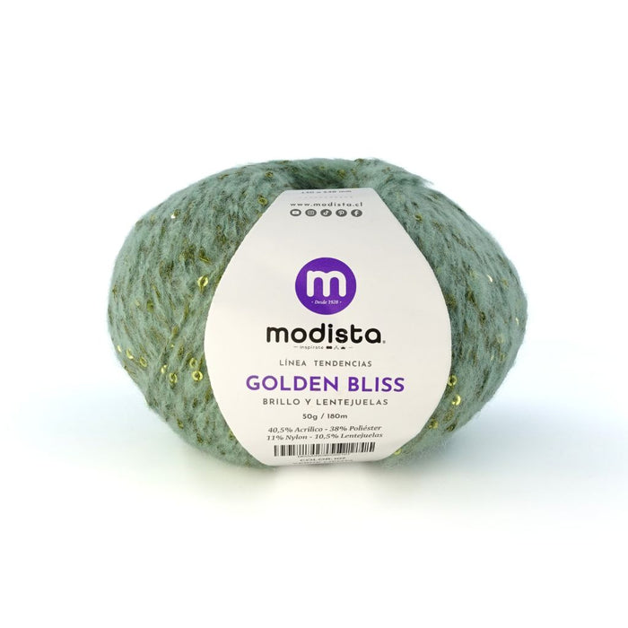 Hilado Golden Bliss Modista 50g (180m) – Brillo y Lentejuelas - [product type] - [product vendor] - Modista