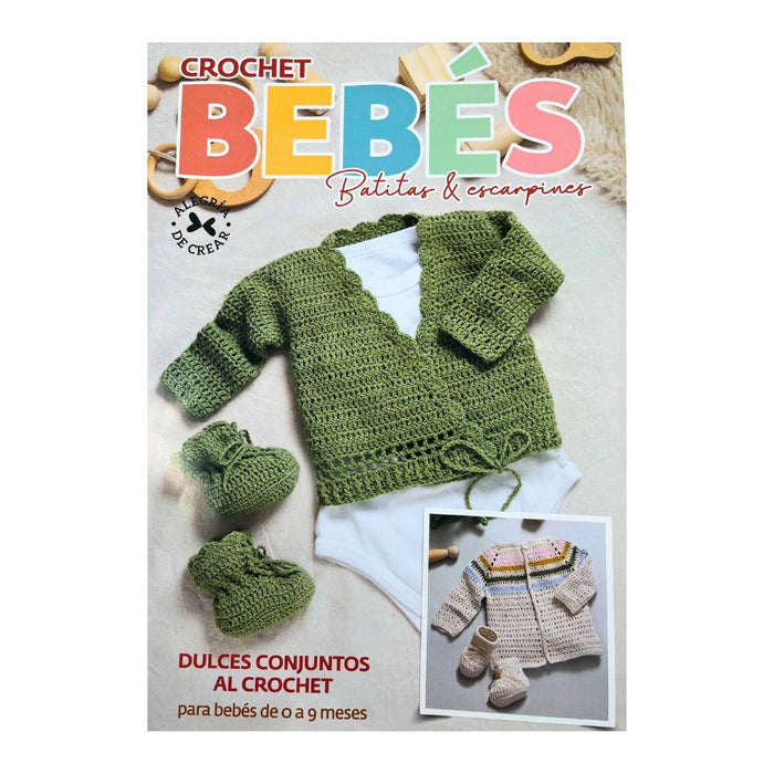 Revista Crochet Bebés Batitas y Escarpines - [product type] - [product vendor] - Modista