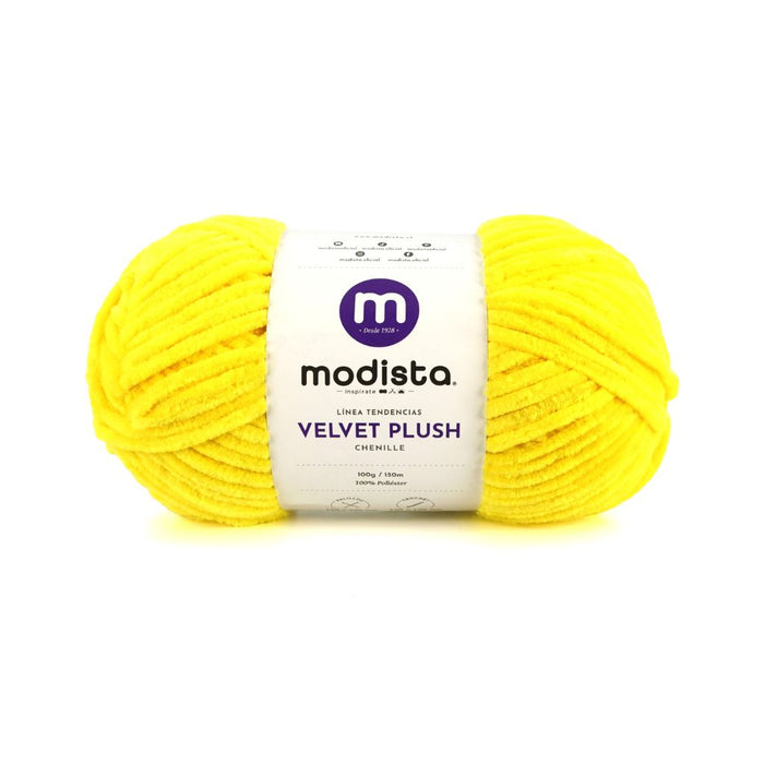 Velvet Plush – Hilado tipo chenille ultra suave
