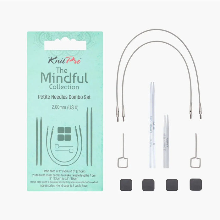 Set Mindful Petite Combo de palillos intercambiables KnitPro