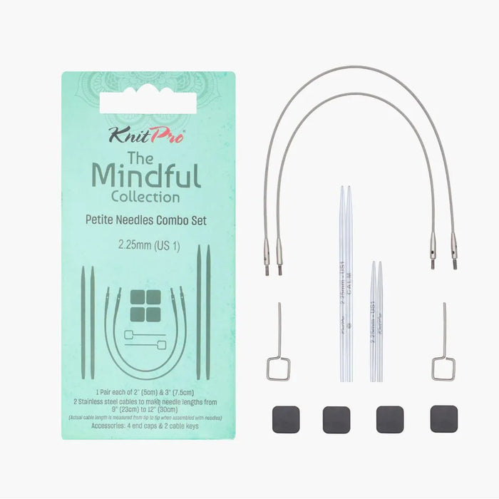 Set Mindful Petite Combo de palillos intercambiables KnitPro