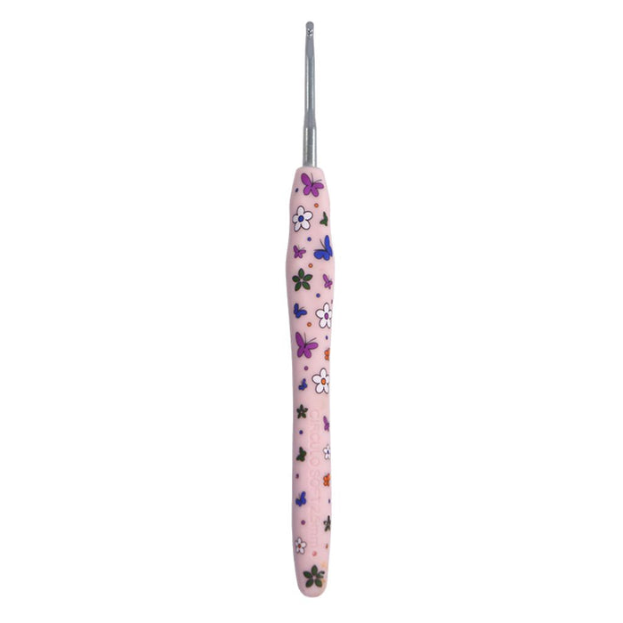 Crochet Soft Pink con Mango de Goma Círculo - [product type] - [product vendor] - Modista