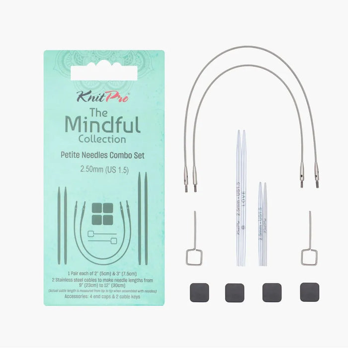 Set Mindful Petite Combo de palillos intercambiables KnitPro