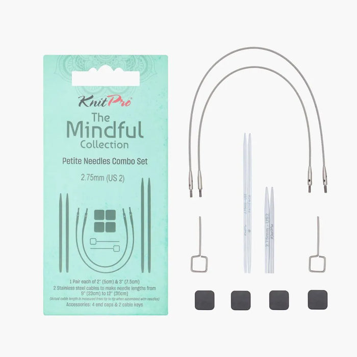 Set Mindful Petite Combo de palillos intercambiables KnitPro