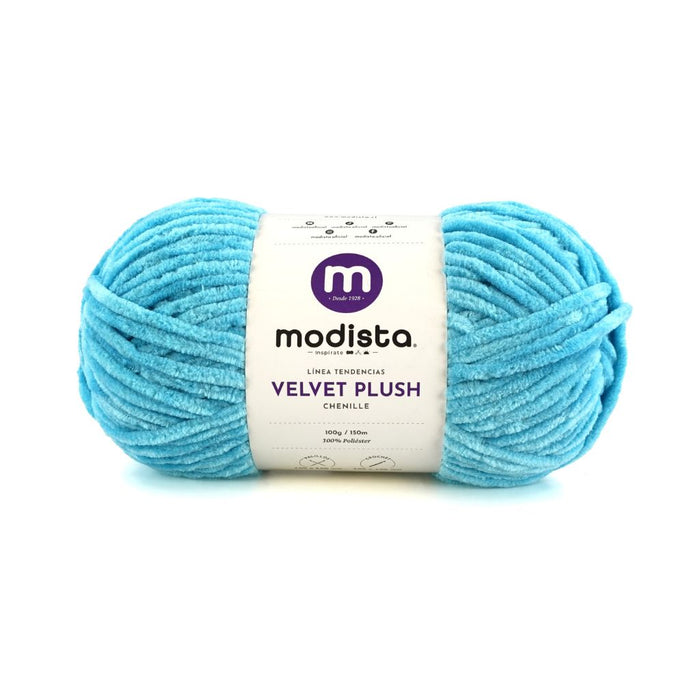 Velvet Plush – Hilado tipo chenille ultra suave