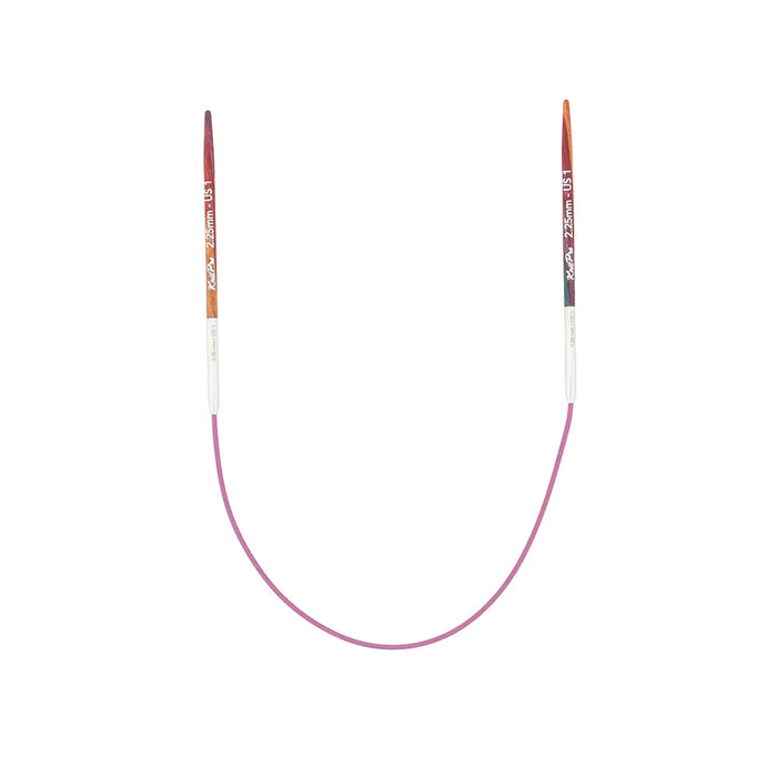 Palillos Circulares Fijos 25 cm Symfonie 2 KnitPro