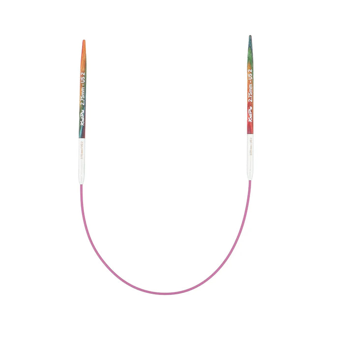 Palillos Circulares Fijos 25 cm Symfonie 2 KnitPro