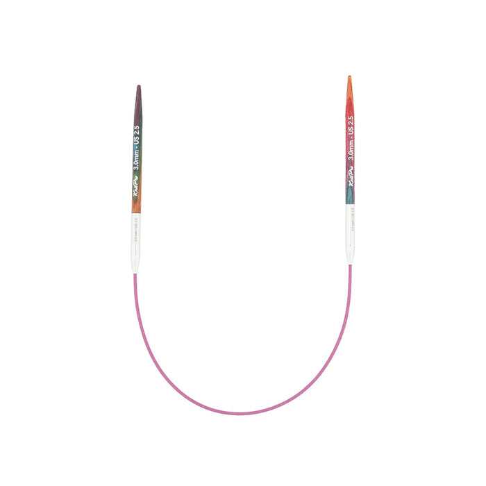 Palillos Circulares Fijos 25 cm Symfonie 2 KnitPro