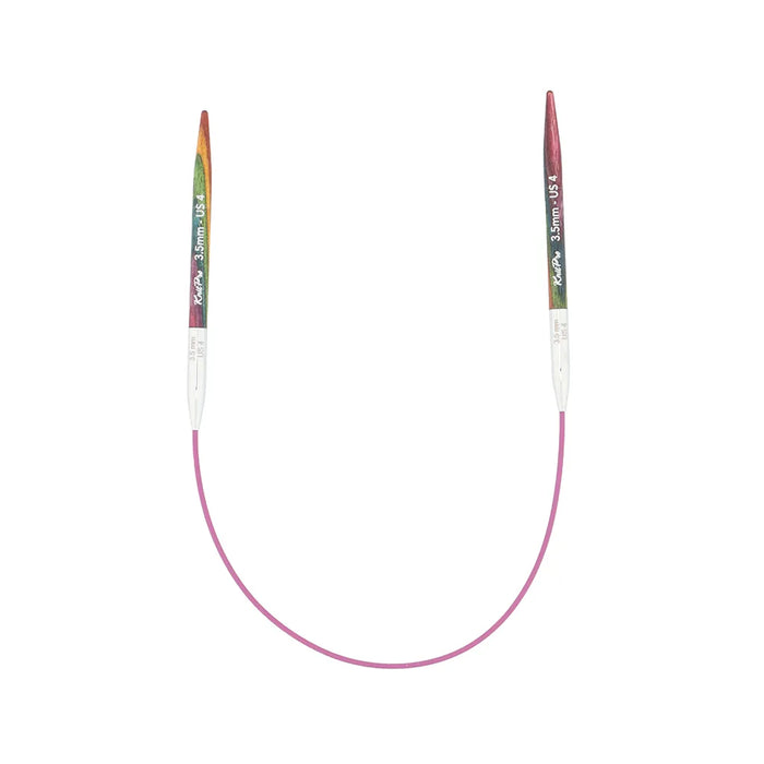 Palillos Circulares Fijos 25 cm Symfonie 2 KnitPro