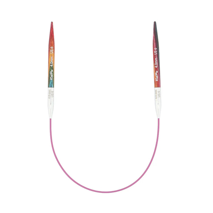 Palillos Circulares Fijos 25 cm Symfonie 2 KnitPro