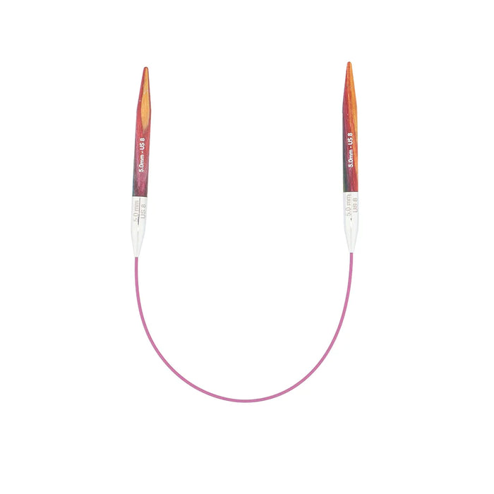 Palillos Circulares Fijos 25 cm Symfonie 2 KnitPro