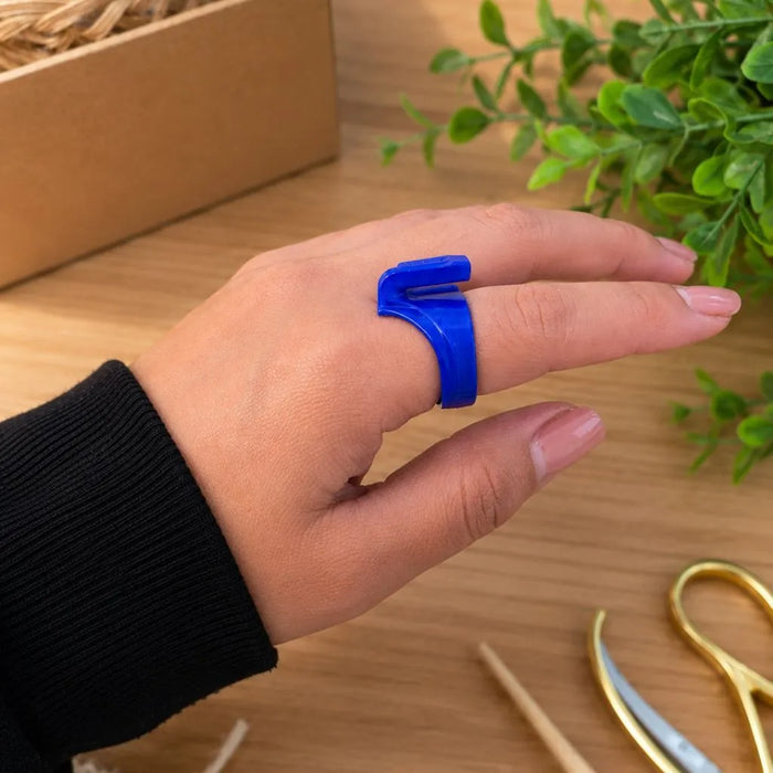 Anillo Corta Hilo e Hilacha Azul