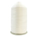 Hilo para volantín Modista Condor N°4, 14/3 de algodón pulido blanco, en bobina de 1 kg, ideal para volantines.