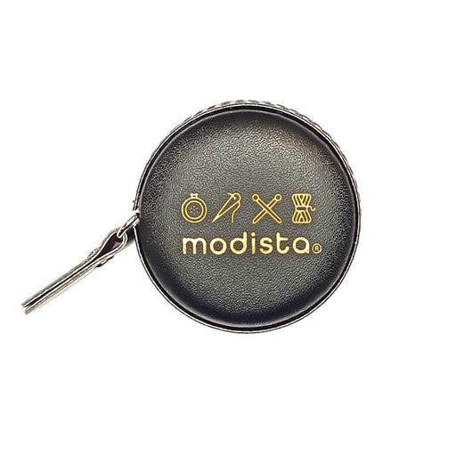 Cinta métrica retráctil negra de cuerina - Modista - [product type] - [product vendor] - Modista