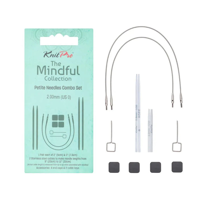 Set Mindful Petite Combo de palillos intercambiables KnitPro