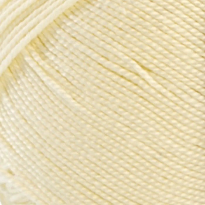 Hilo para tejer Modista Diana 3 hebras, 100% algodón, color crudo, 100 g, ideal para proyectos de tejido artesanal.