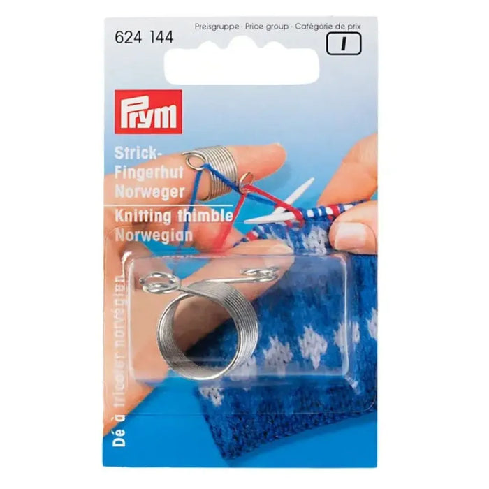 Dedal Guía de Hilos Noruego para Tejer a Dos Colores Prym