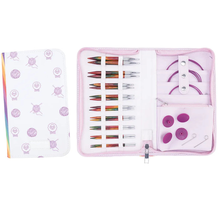 Set Deluxe Palillos Intercambiables 10 cm Symfonie 2 KnitPro