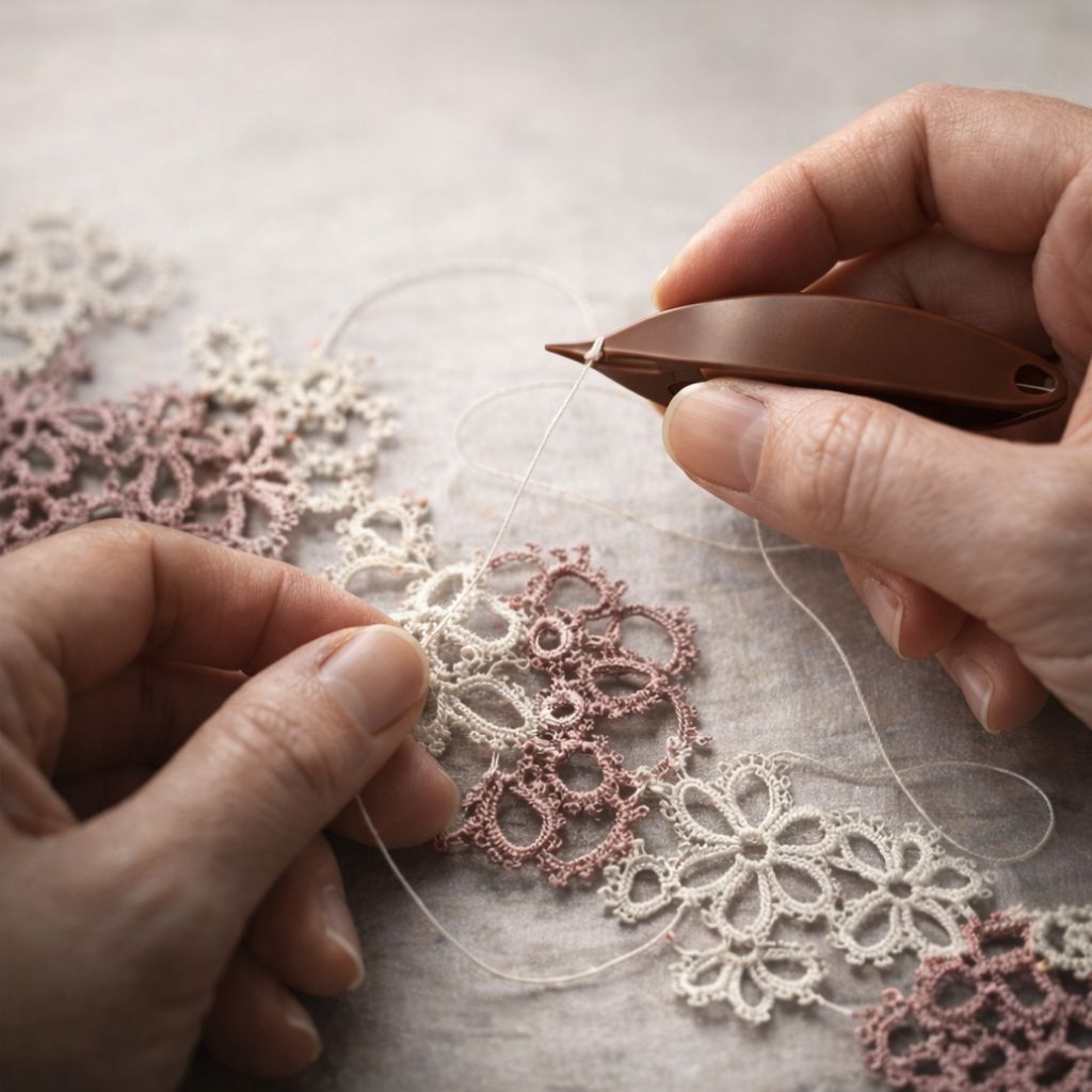 Hilados para frivolite