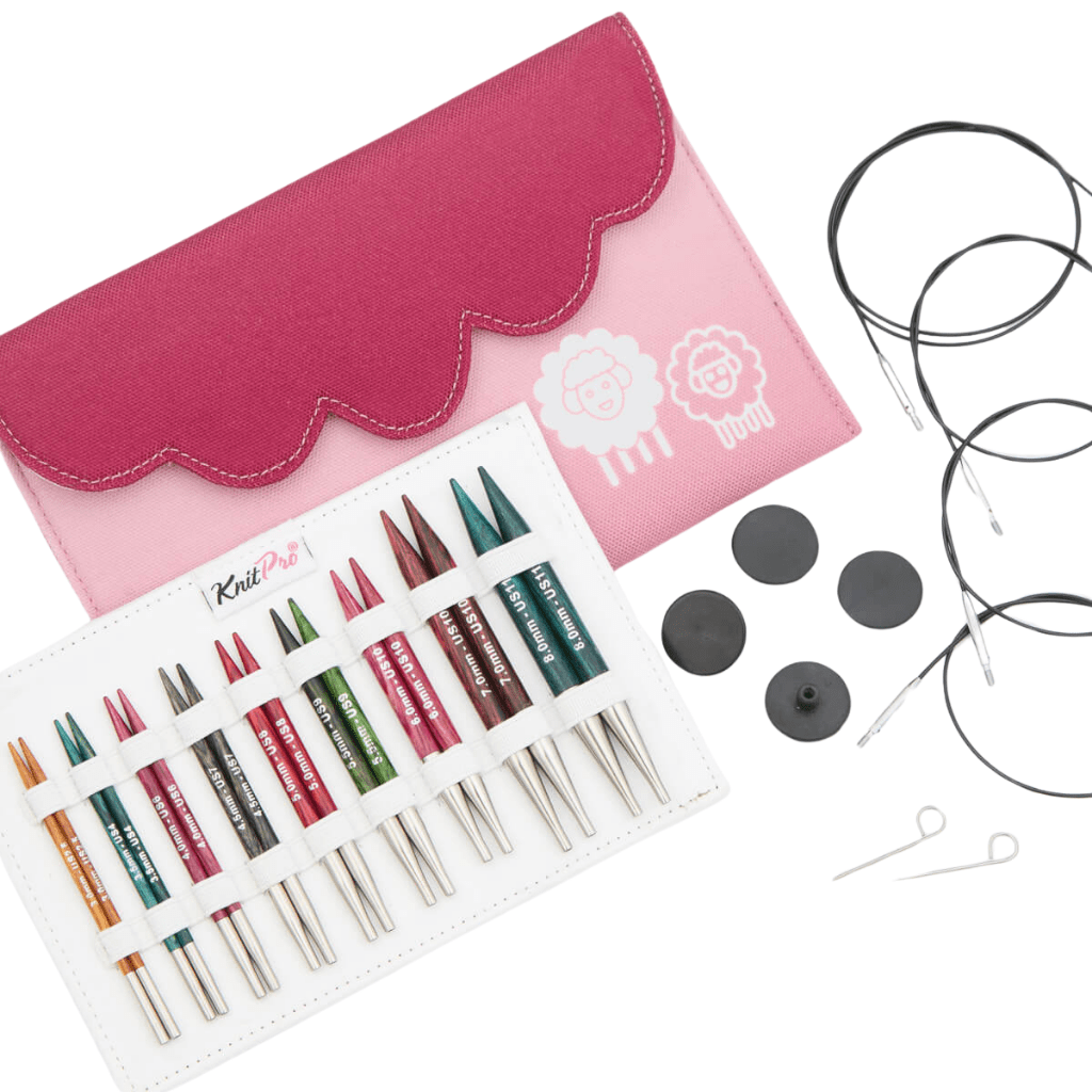 Set de Palillos Intercambiables Cortos Dreamz - Knitpro | Modista