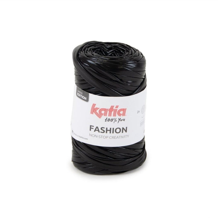 Fashion - Trapillo acabado metalizado y aspecto de cuero