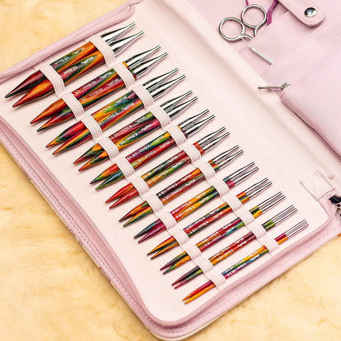 Set Grande Palillos Intercambiables 13 cm Symfonie 2 KnitPro