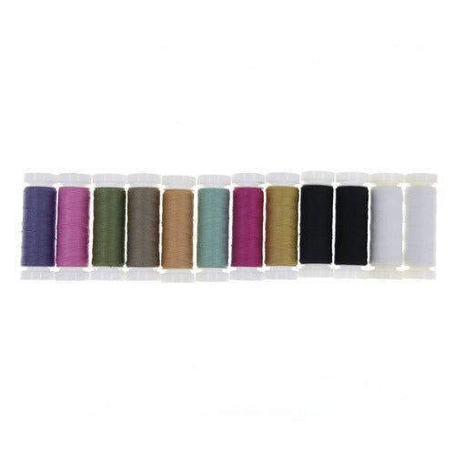Caja de 12 Bobinas de Hilo Colores Surtidos - [product type] - [product vendor] - Modista