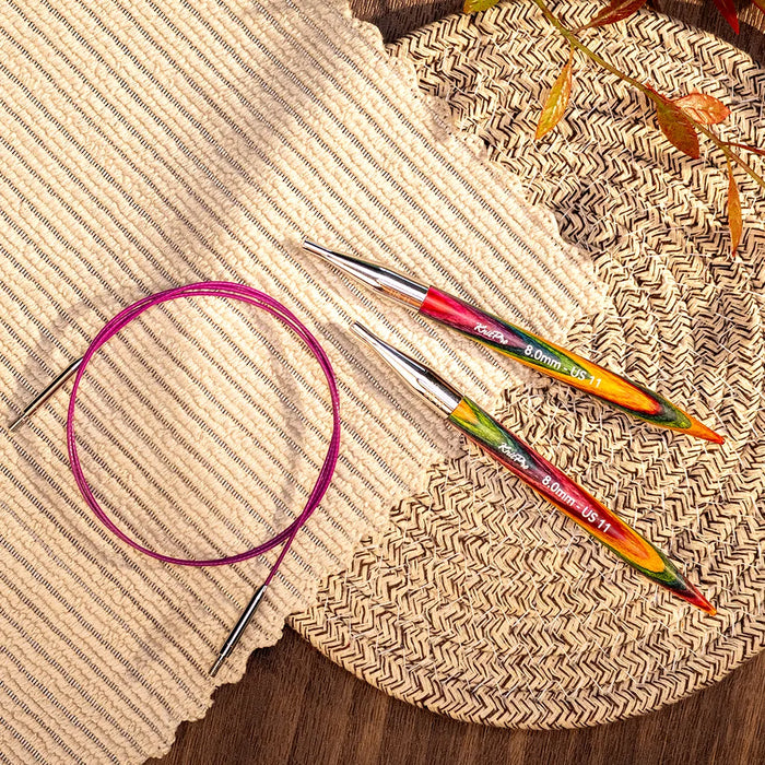 Palillos Circulares Intercambiables 13 cm Symfonie 2 KnitPro