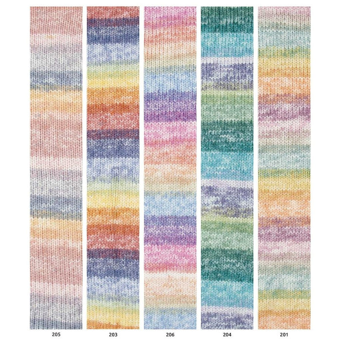 Katia Ultrasoft Colors Hilado Multicolor Suave - [product type] - [product vendor] - Modista