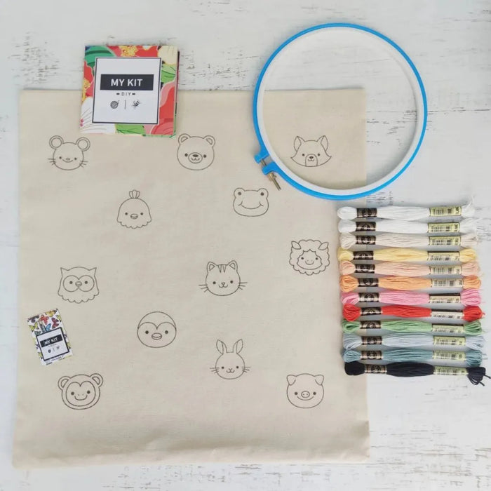 Kit de Bordado - Funda de Cojin Martina