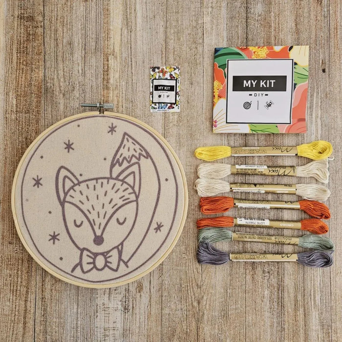 Kit de Bordado - Zorrito