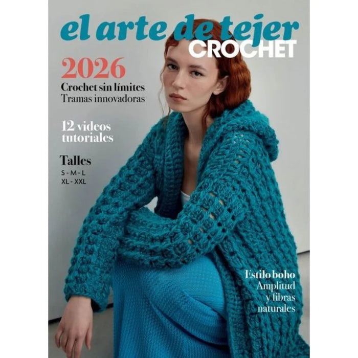 Libro El Arte de Tejer Crochet 2026 (70 Diseños + 12 Video Tutoriales + Curso Completo) - [product type] - [product vendor] - Modista