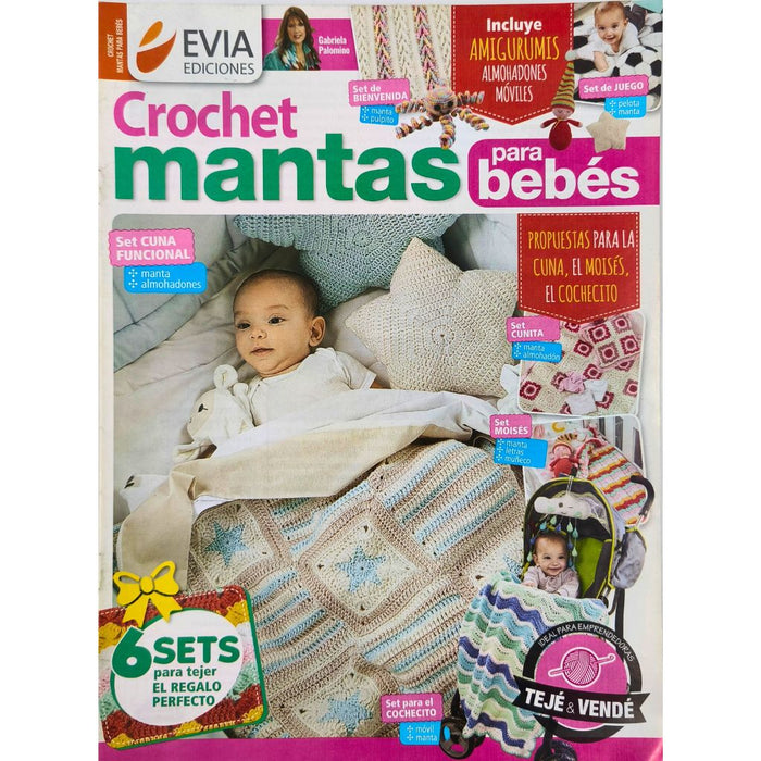 Revista Crochet Mantas para Bebés - [product type] - [product vendor] - Modista