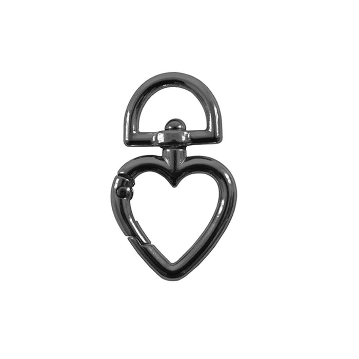 Mosquetón de Metal Corazón 46 x 46 mm Círculo - [product type] - [product vendor] - Modista
