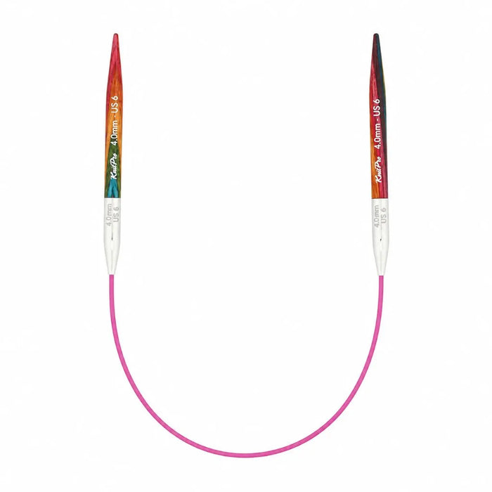 Palillos Circulares Fijos 25 cm Symfonie 2 KnitPro