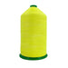 Hilo para volantín Rinoceronte N° 18 en color amarillo, marca Modista, en cono de 1 kg, material resistente para volar.