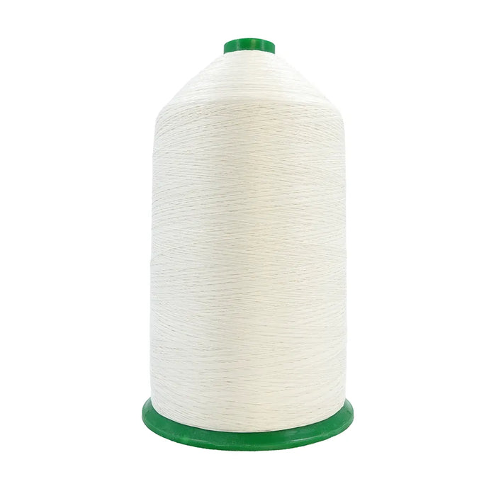 Hilo para volantín Rinoceronte Modista, color blanco, cono de 1 kg, ideal para volar cometas y manualidades de 21/3.