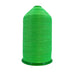 Hilo para volantín Rinoceronte N° 18 Modista, en color verde, en cono de 1 kg, ideal para hacer volantines resistentes.