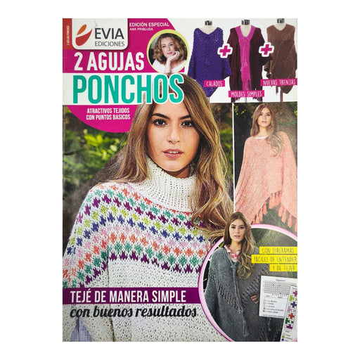 Revista Poncho a Palillo - Teje de Manera Simple - [product type] - [product vendor] - Modista