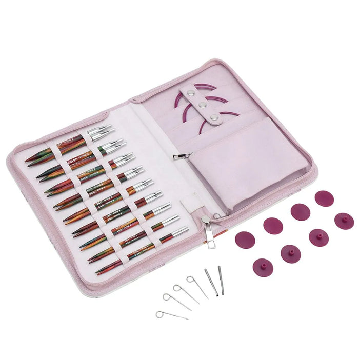 Set Deluxe Palillos Intercambiables 13 cm Symfonie 2 KnitPro