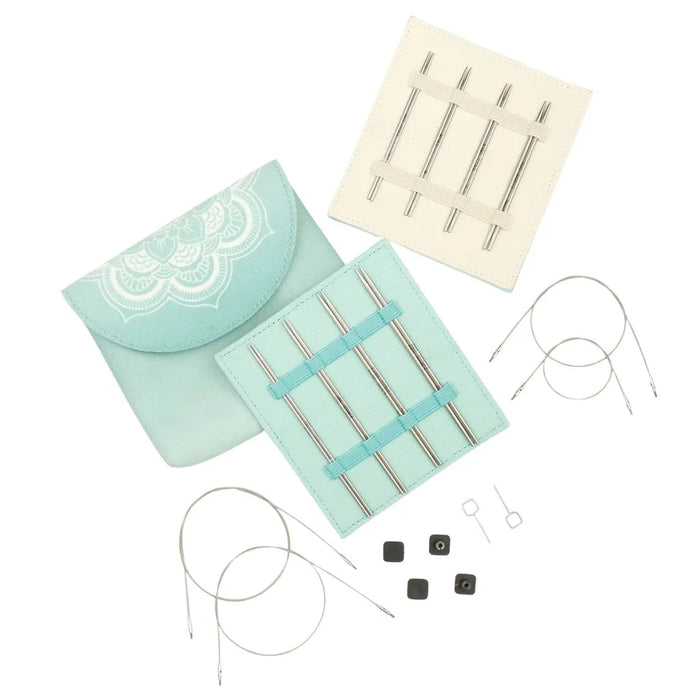 Set Mindful Petite Midi de palillos intercambiables KnitPro