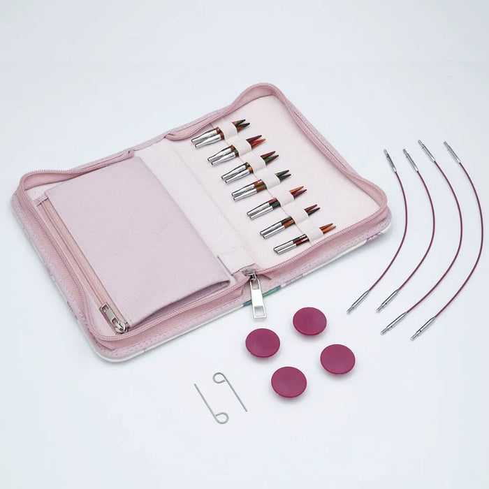 Set Mini Palillos Intercambiables 5 cm Symfonie 2 KnitPro