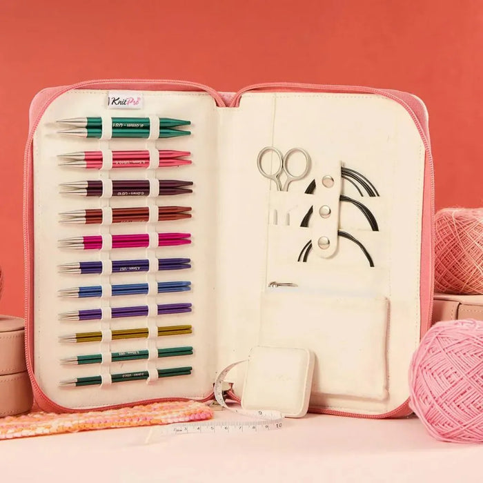 Set Palillos Intercambiables Zing Regal 13 cm KnitPro