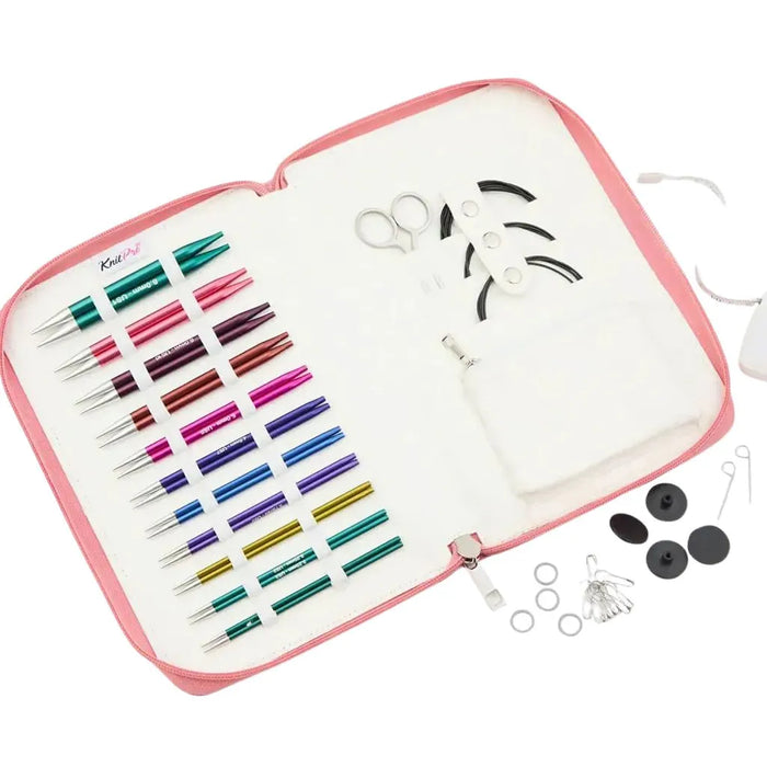 Set Palillos Intercambiables Zing Regal 13 cm KnitPro