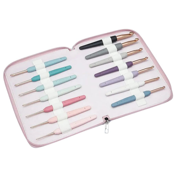 Set de crochet Vybe Grande ergonómico 2 a 12 mm KnitPro