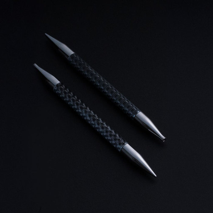 Set de Palillos Intercambiables Karbonz Élan – Edición Premium de KnitPro