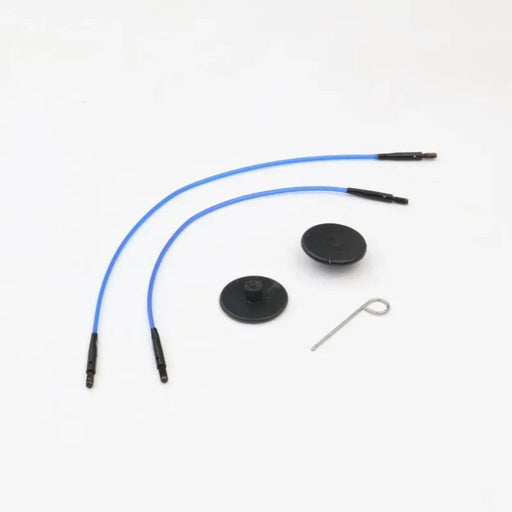 Set mini cables fijos KnitPro 13 cm + 17 cm (27/30 cm) - Blue/Black - [product type] - [product vendor] - Modista
