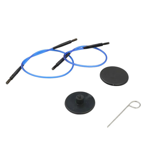 Set mini cables fijos KnitPro 13 cm + 17 cm (27/30 cm) - Blue/Black - [product type] - [product vendor] - Modista