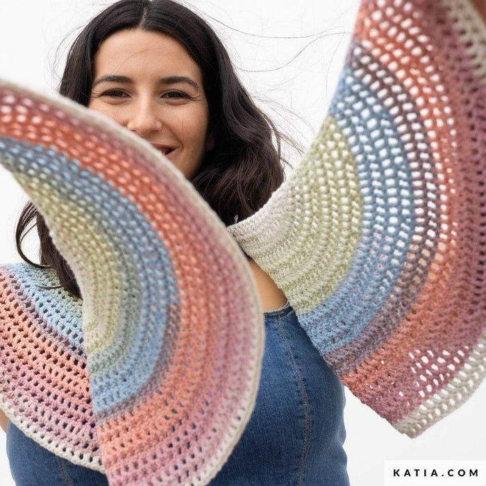 Summer Paint - Hilo mezcla de algodón multicolor